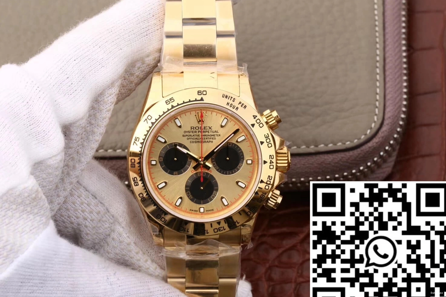 Dial Yellow Rolex Cosmograph 116508 JH Factory Gold Daytona 0811